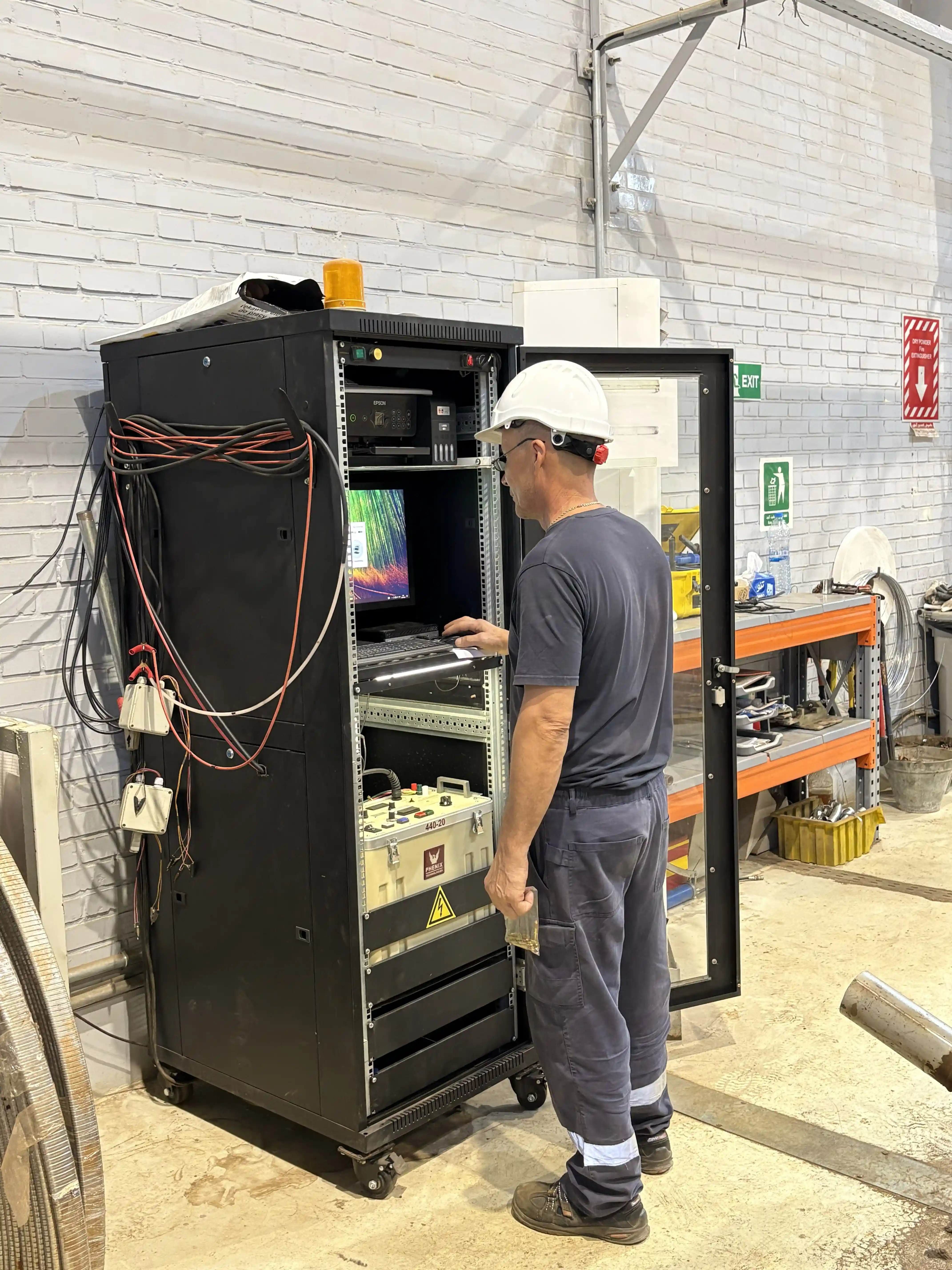 Equipment monitoring and diagnostics electric submersible pumps at SYMBA Mahshahr workshop