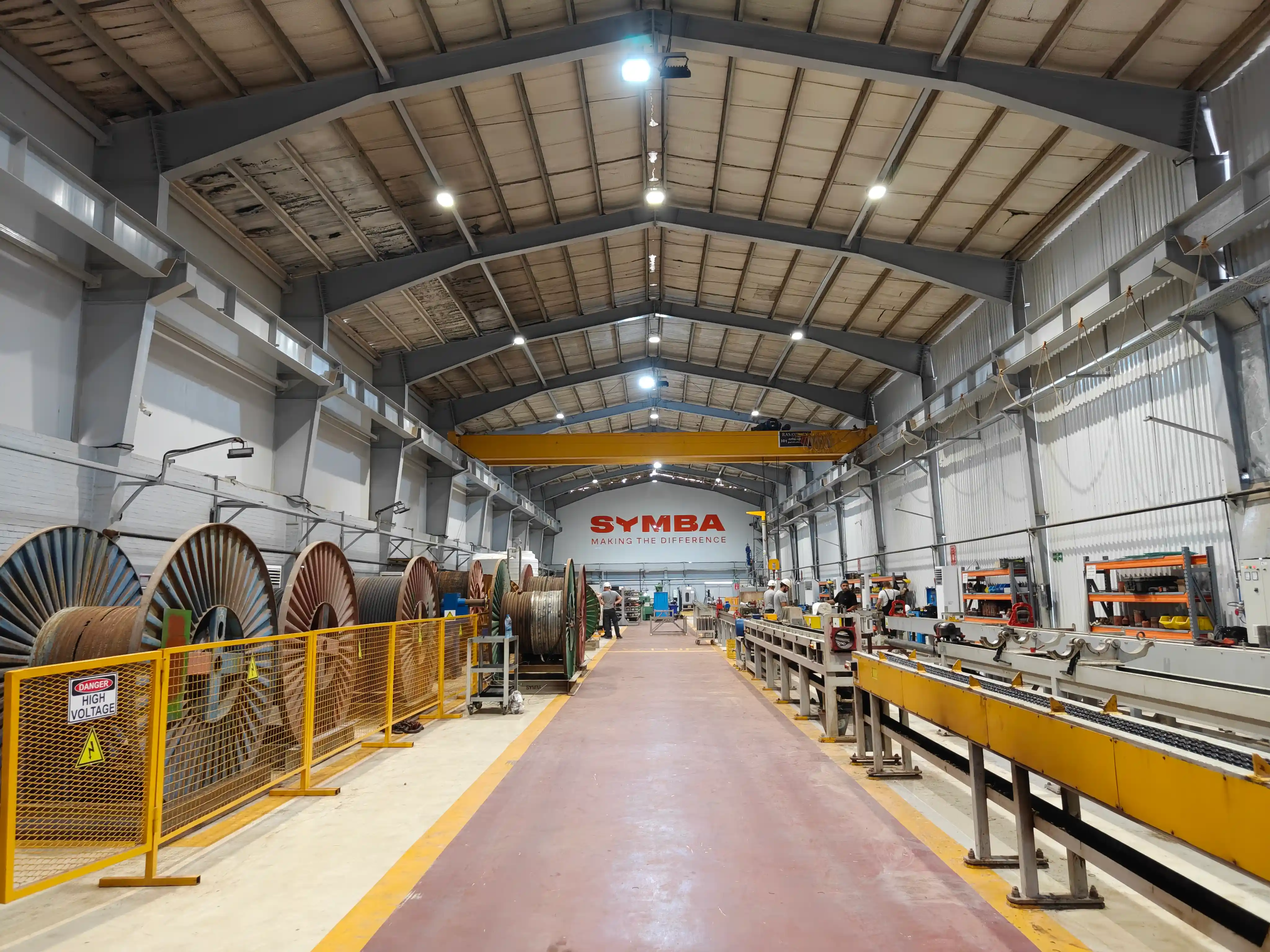 ESP equipment storage and oilfield warehousing facility
